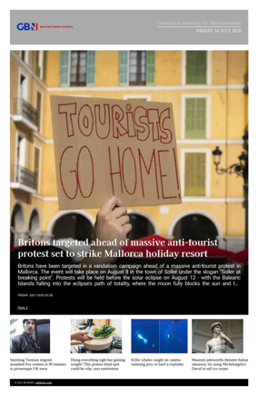 Cover of GB News UK
