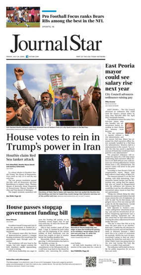 Cover of Journal Star (Peoria)