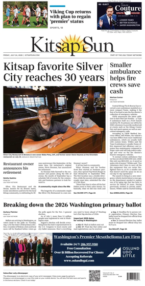 Cover of Kitsap Sun