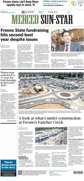 Cover of Merced Sun-Star