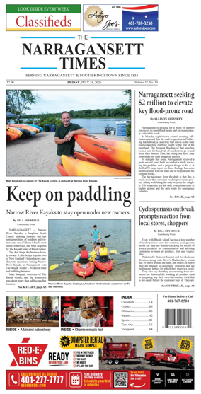 Cover of Narragansett Times