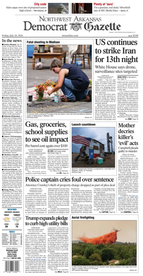 Cover of Northwest Arkansas Democrat-Gazette