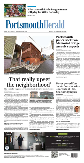 Cover of Portsmouth Herald