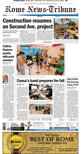 Cover of Rome News-Tribune