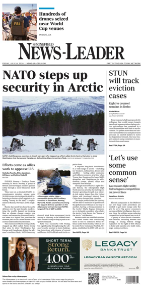 Cover of Springfield News-Leader