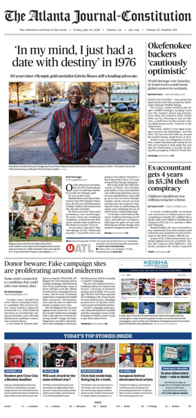 Cover of The Atlanta Journal-Constitution