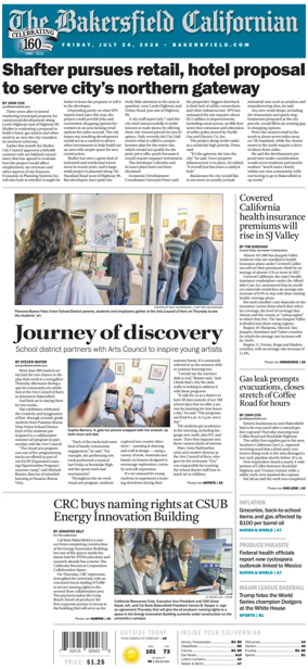Cover of The Bakersfield Californian