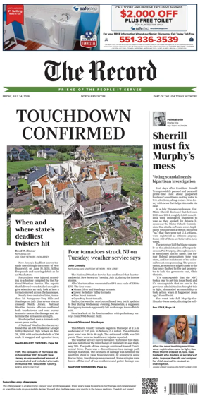 Cover of The Bergen Record