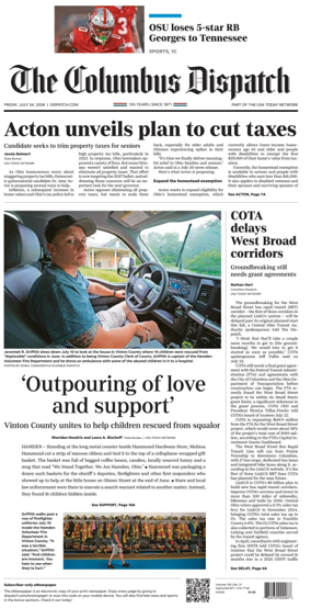 Cover of The Columbus Dispatch