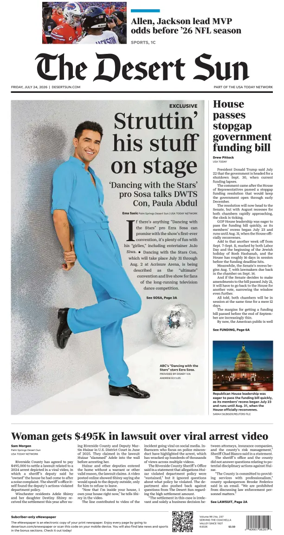 Cover of The Desert Sun