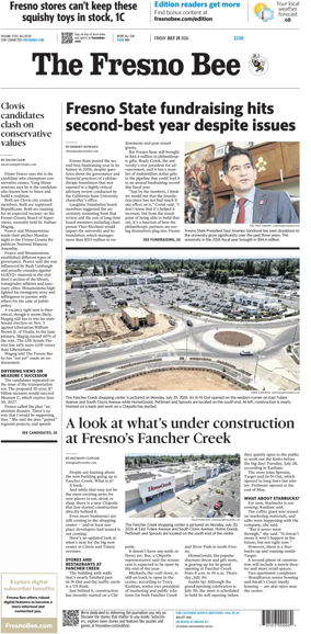 Cover of The Fresno Bee