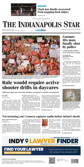 Cover of The Indianapolis Star