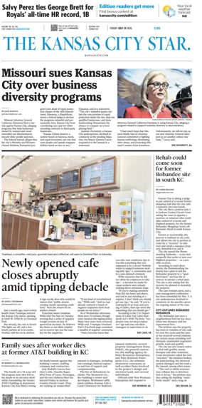 Cover of The Kansas City Star