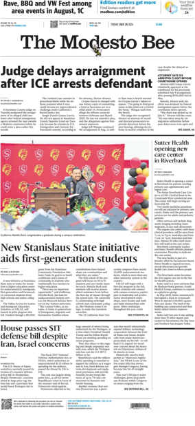 Cover of The Modesto Bee