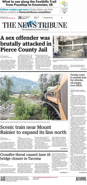 Cover of The News Tribune