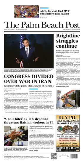 Cover of The Palm Beach Post