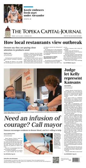 Cover of The Topeka Capital-Journal
