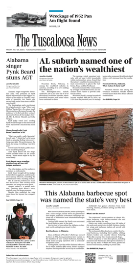Cover of The Tuscaloosa News