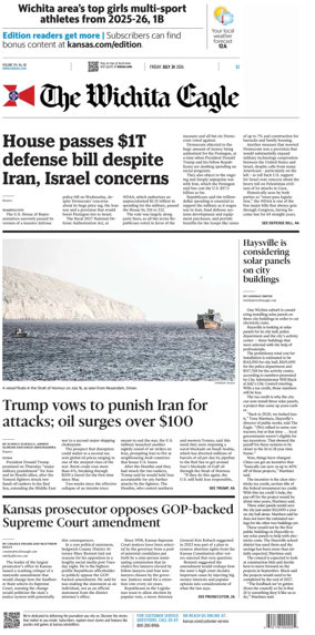 Cover of The Wichita Eagle