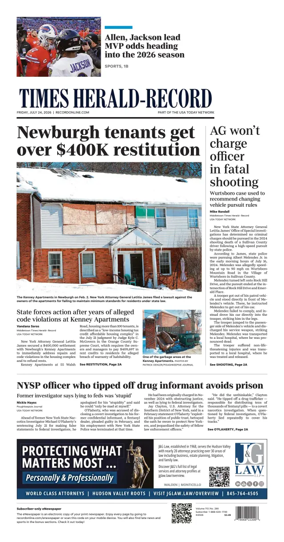 Cover of Times Herald-Record