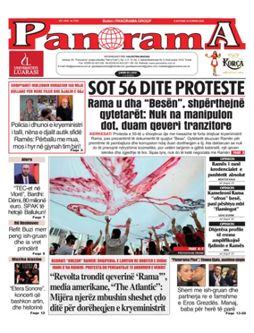 Cover of Panorama (Albania)