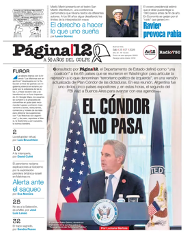 Cover of Pagina 12