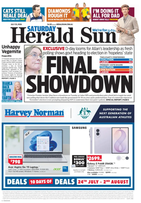 Cover of Herald Sun