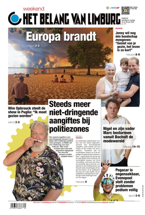 Cover of Het Belang van Limburg