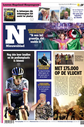 Cover of Het Nieuwsblad