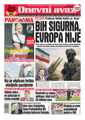 Cover of Dnevni avaz