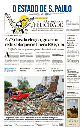Cover of O Estado de S. Paulo
