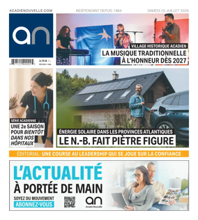 Cover of Acadie Nouvelle