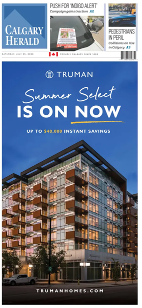 Cover of Calgary Herald
