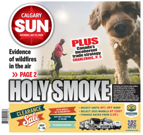 Cover of Calgary Sun