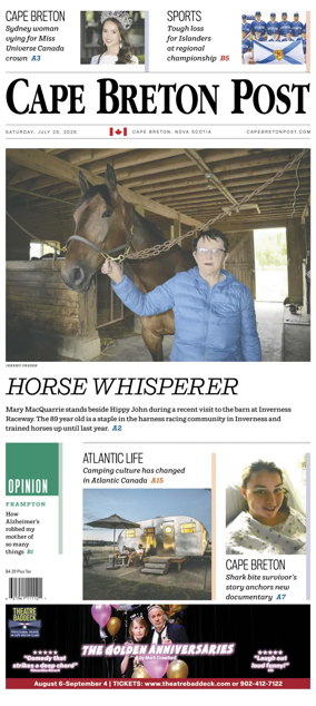 Cover of Cape Breton Post