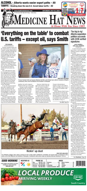 Cover of Medicine Hat News
