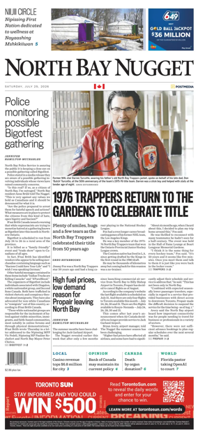 Cover of North Bay Nugget