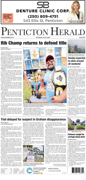 Cover of Penticton Herald