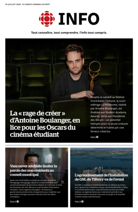 Cover of Radio-Canada Info