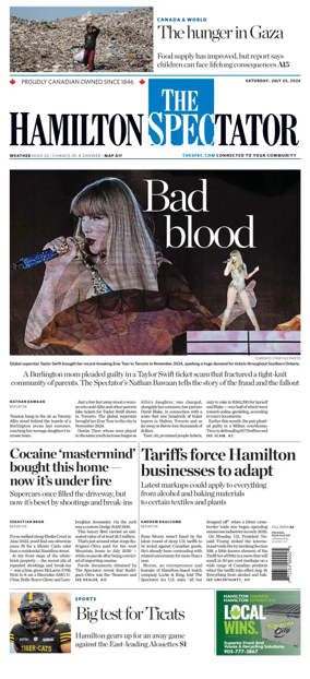 Cover of The Hamilton Spectator