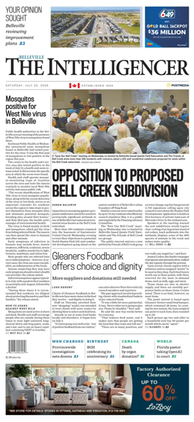 Cover of The Intelligencer (Belleville)