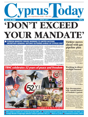 Cover of Cyprus Today
