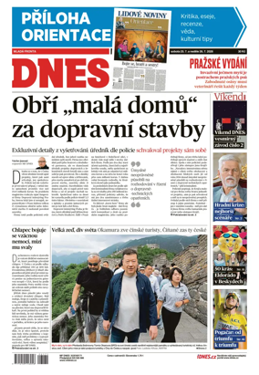 Cover of Dnes Prague Edition