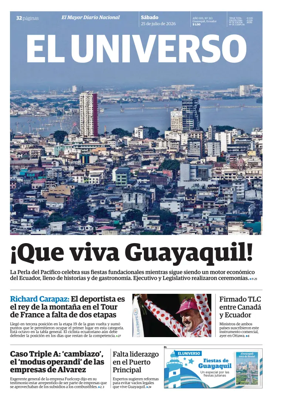 Cover of El Universo
