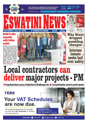 Cover of Eswatini News