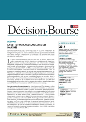 Cover of Decision Bourse