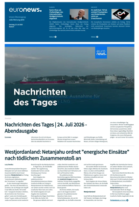 Cover of Euronews (German Edition)