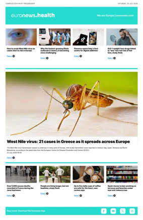 Cover of Euronews Health (English) Compiled Edition