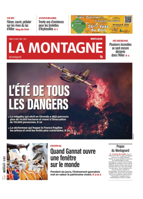 Cover of La Montagne (Montlucon)