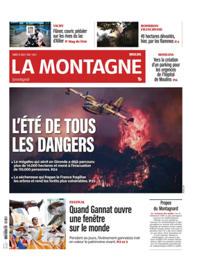 Cover of La Montagne (Moulins)